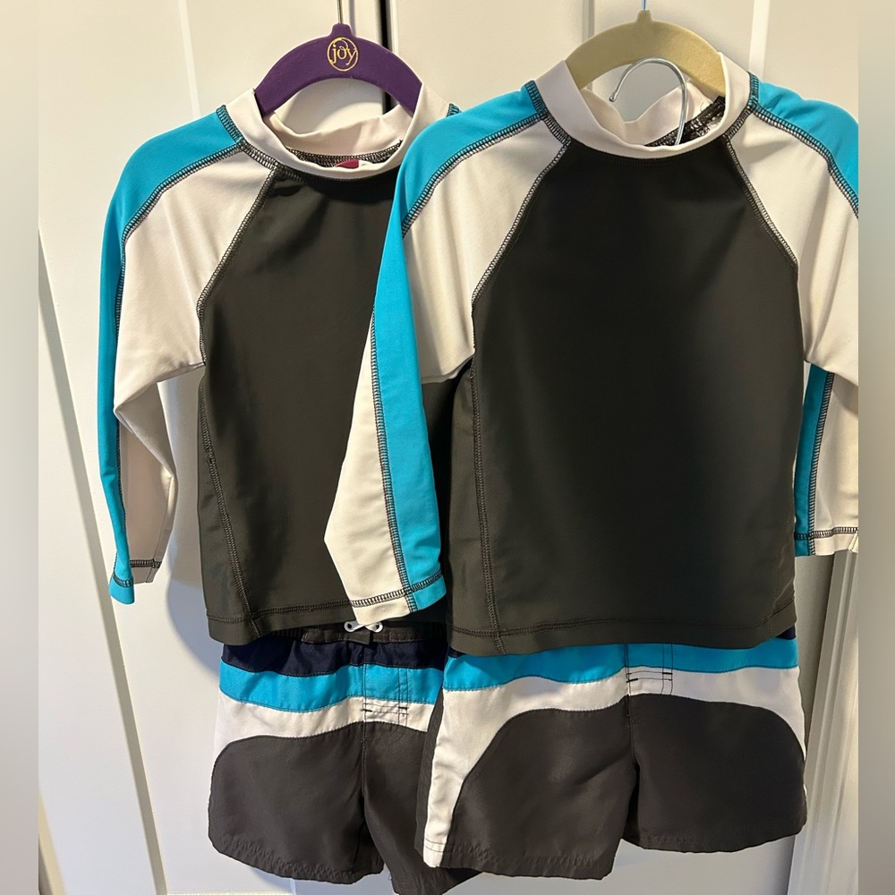 So cute I bought it twice! Swimsuit sets x2